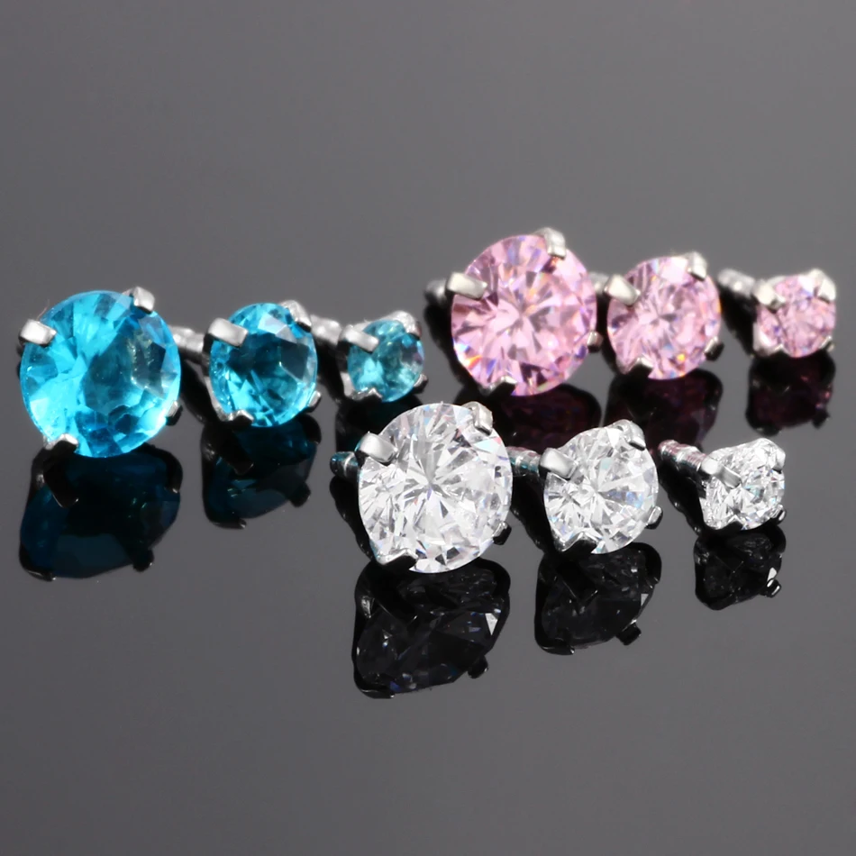 Кольцо для пирсинга губ из нержавеющей стали и фторопласта Ювелирное Украшение с