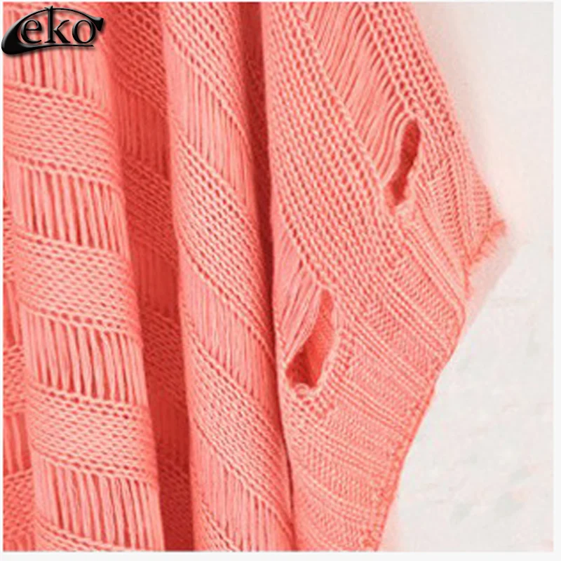 Женская трикотажная блузка с асимметричным подолом Повседневная Свободная