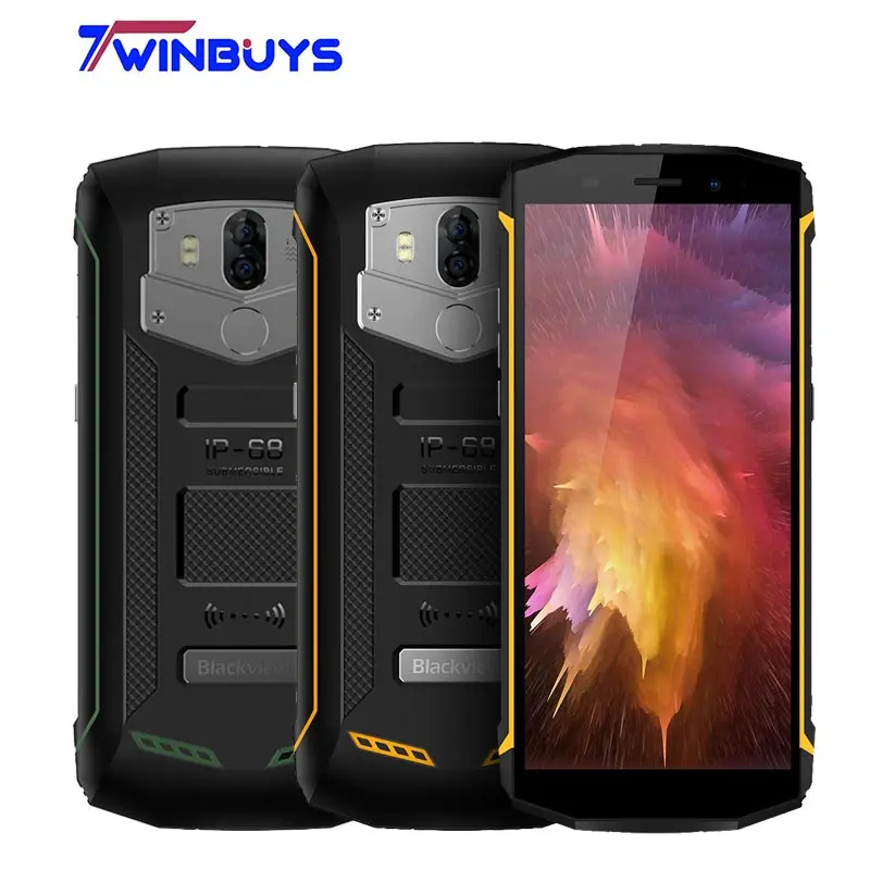 Blackview BV5800 IP68 водонепроницаемый смартфон четырехъядерный 4G 5580mAh 5 &quot18:9 MT6739 android 8 1