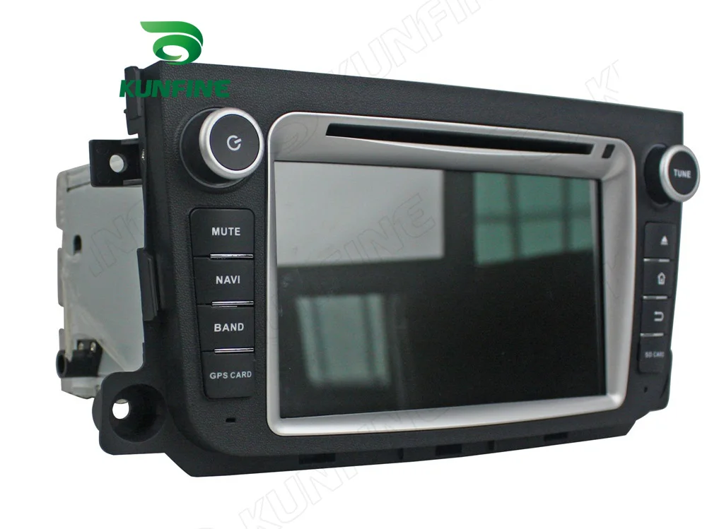 4 ядра 1024*600 Android 5.1 автомобильный DVD GPS навигации игрока стерео для Benz Smart 11-12 Радио 3G