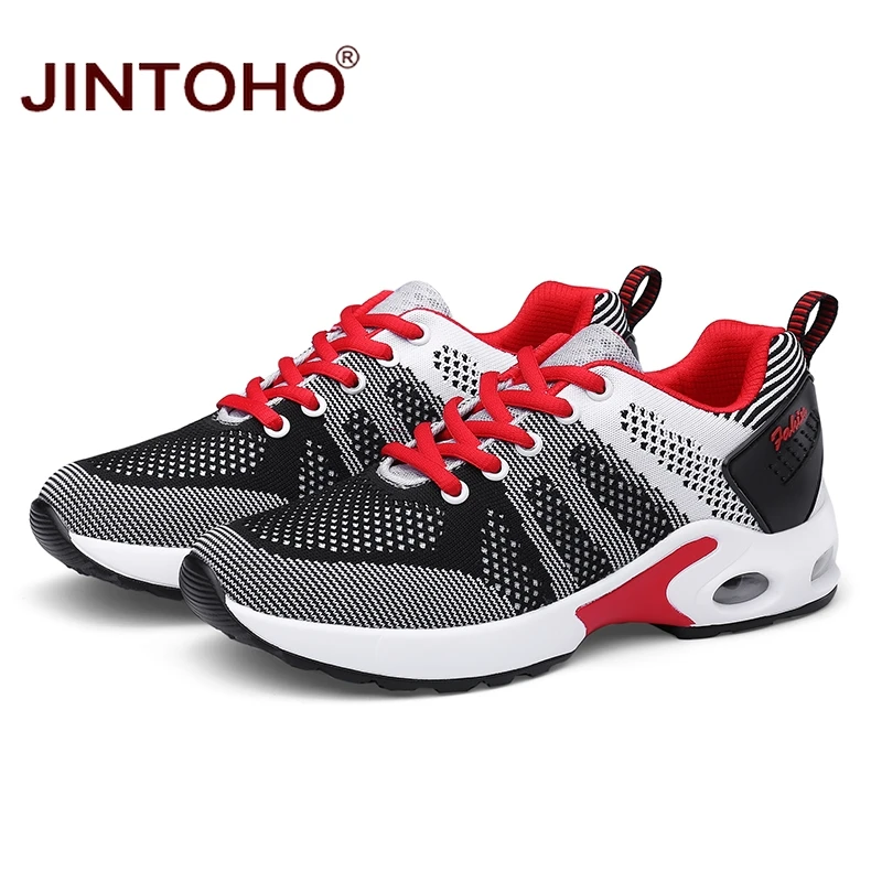 Бренд JINTOHO, женская спортивная обувь для бега, дышащие женские кроссовки, уличные спортивные кроссовки для женщин, женские кроссовки
