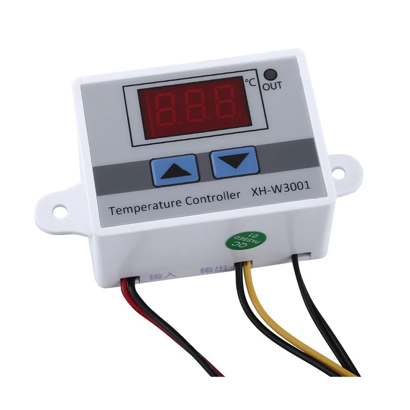 Горячая XH W3001 DC12V Универсальный цифровой светодиодный контроллер температуры