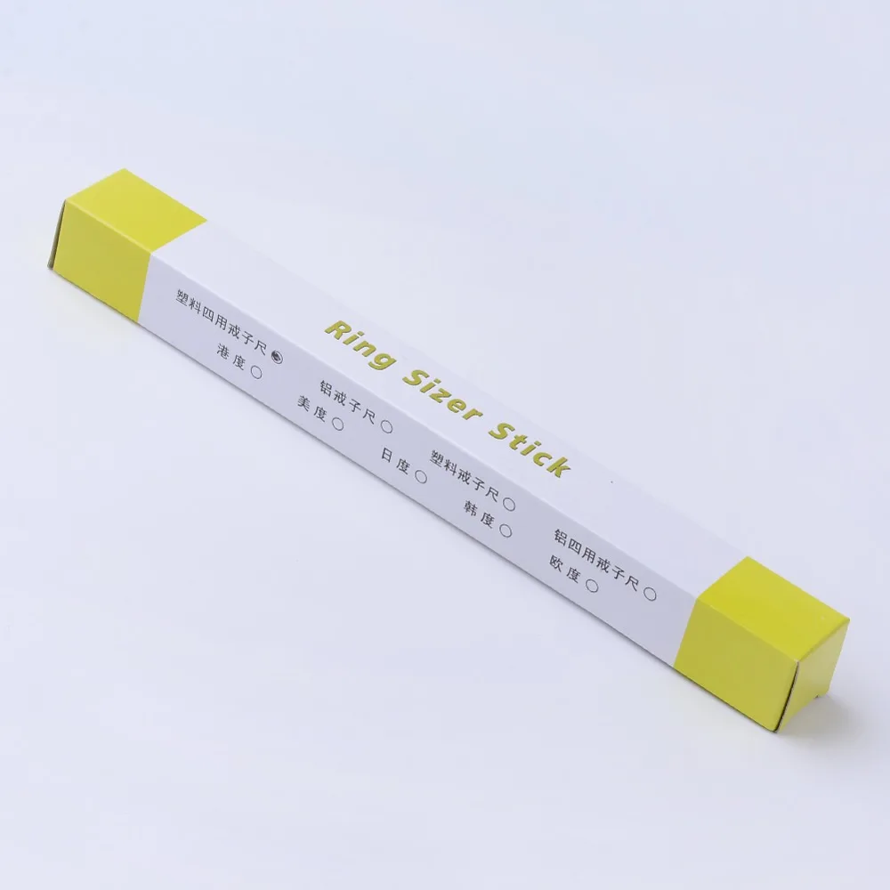 

Pandahall Plastic Ring Sizers Sticks Ring Mandrel Jewelry Tools Equipment For DIY Ring Making, Black, 265x12~24mm