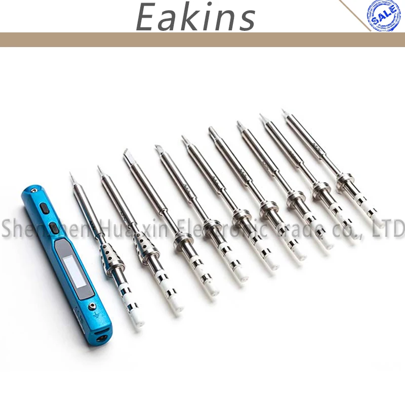 Портативный программируемый Электрический мини паяльник TS100 с цифровым ЖК