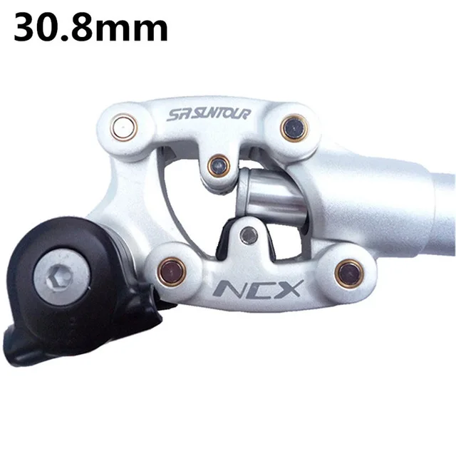 SR Suntour NCX велосипед подвески подседельная сумка MTB 350 мм* 27,2 28,6 30,4 30,8 31,6 33,9 велосипедная подседельная Труба w/Чехол - Цвет: silver 30.8