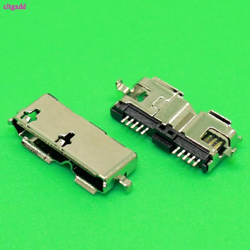 Clgxdd 2шт микро USB 3 0 B Тип DIP гнездо DIP2 10pin разъем для мобильных жестких дисков