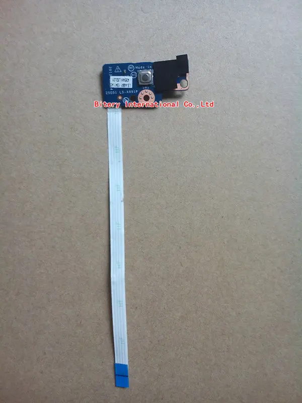 Плата кнопки питания для ноутбука HP Pavilion 14 R 15 G ZS051 LS A991P плата переключателя|board|board