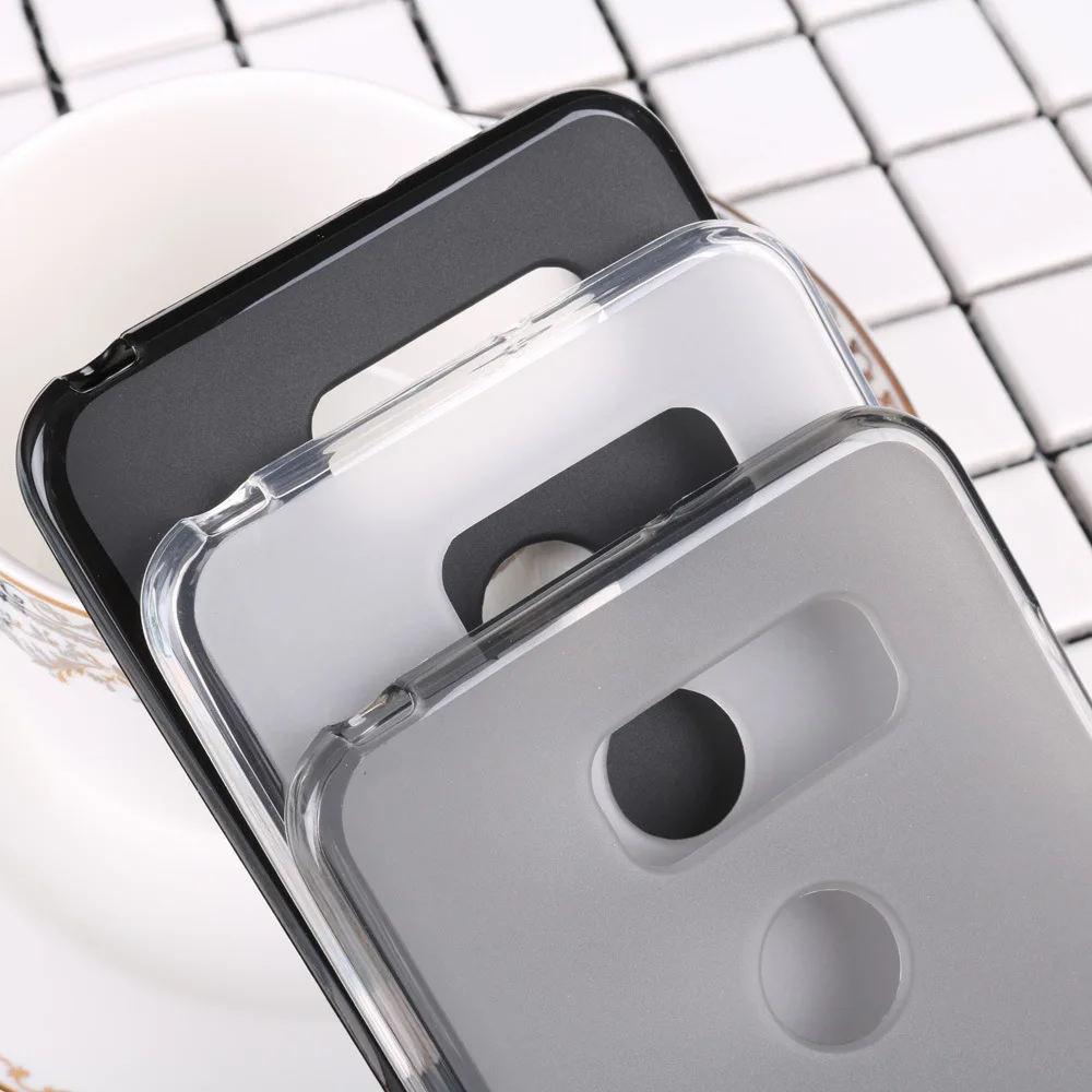 Тонкий чехол для LG V30 V30s V35s матовый пудинга мягкий силиконовый из ТПУ задней