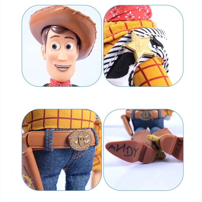 Фигура Disney Pixar История игрушек экшн фигура аниме кукла Вуди Джесси форки Базз