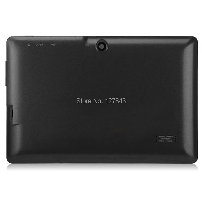Бесплатная доставка DHL 10 шт./лот 7 дюймов Q88 Allwinner четырехъядерный A33 android 4 2800 мАч 512