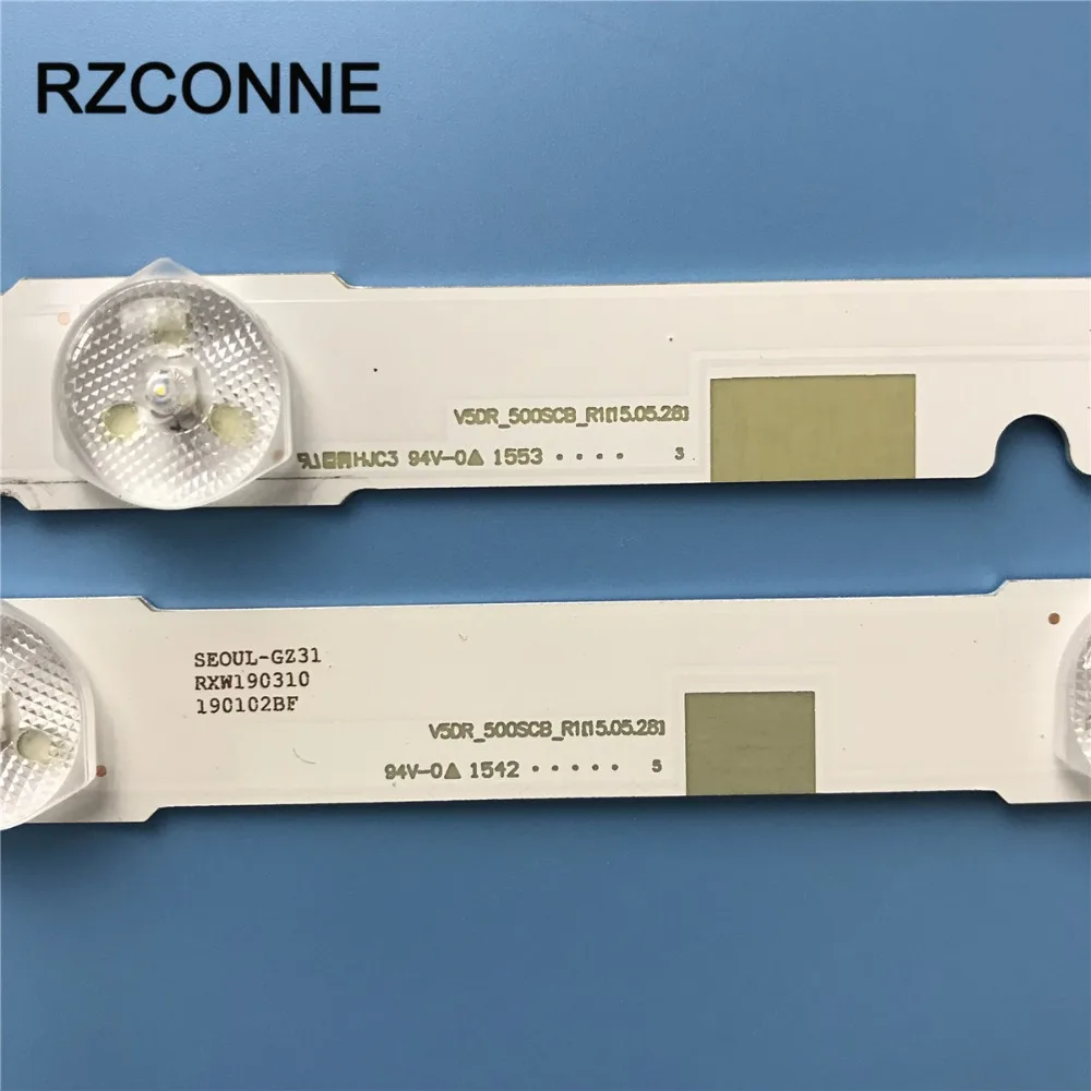 Светодиодная лента V5DR_500SCB_R1 V5DR_500SCA_R1 для ТВ Samsung 50 '' UE50JU6850 UE50JU6800K