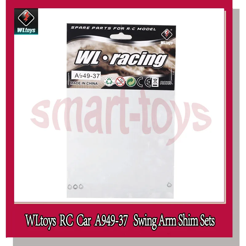 4 шт. A949 поворотный рычаг комплект прокладок 1*5 мм A949-37 для Wltoys A959 A969 A979 K929 RC