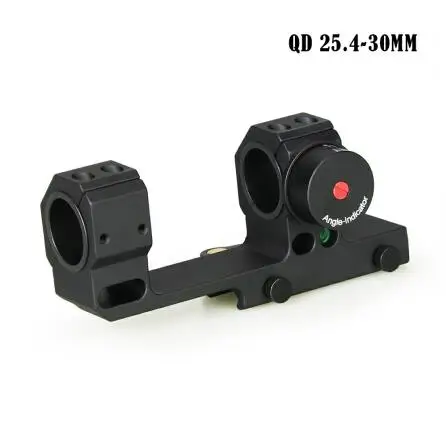 25.4-30mm Black PPT тактические прицелы, крепление, двойные кольца 25,4, 30 мм, 35 мм, Пикатинни, крепления, QD, разборное кольцо, Охотничья винтовка, крепление для прицела - Цвет: 25.4-30mm Black