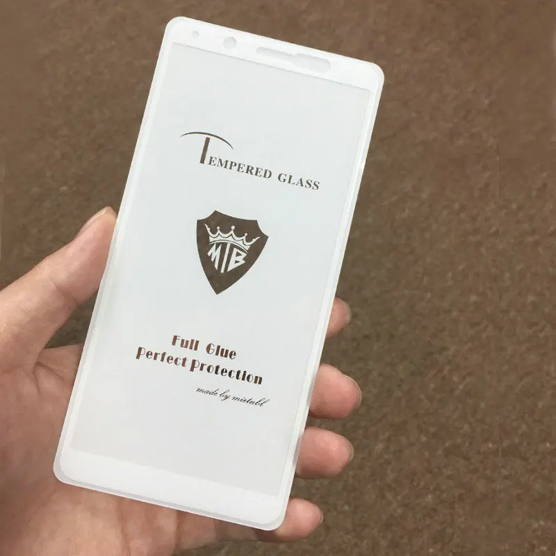 ДЛЯ vivo V7 Y75 полное покрытие AB клеевое закаленное стекло Защита для экрана Plus V7Plus +