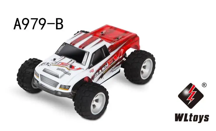1 комплект Wltoys A979 B 4WD 70 км/ч 1:18 Электрический четырехколесный bigfoot