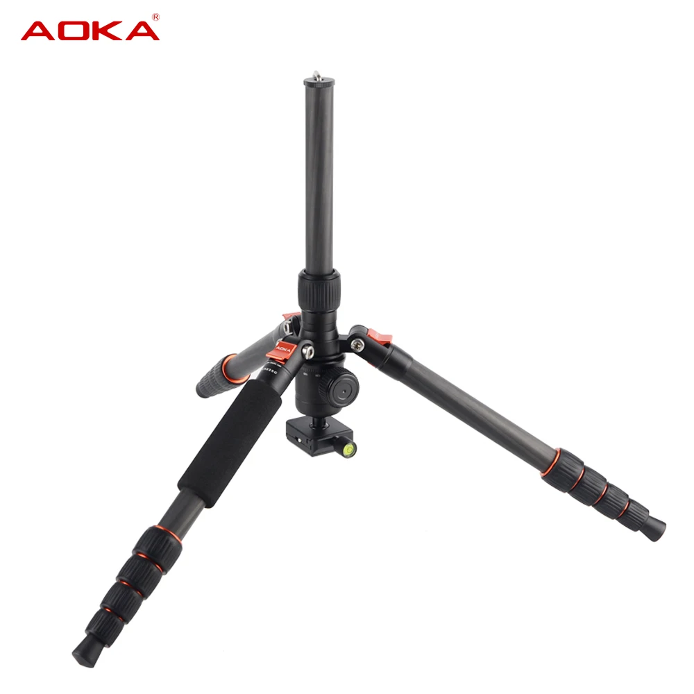 Профессиональный штатив из углеродного волокна и монопод KR225C Pro для DSLR камеры/портативный дорожный штатив Максимальная нагрузка до 7 кг
