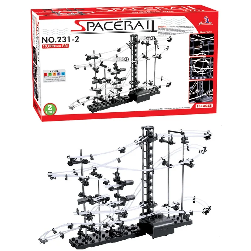 KD SpaceRail Уровень 2(#231 2) американские горки удивительные строительные блоки хорошие