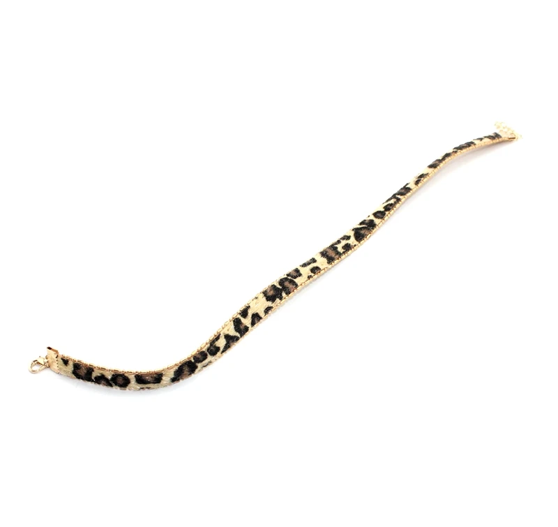 2017 новая мода леопард искусственная кожа сексуальное простое колье ошейник