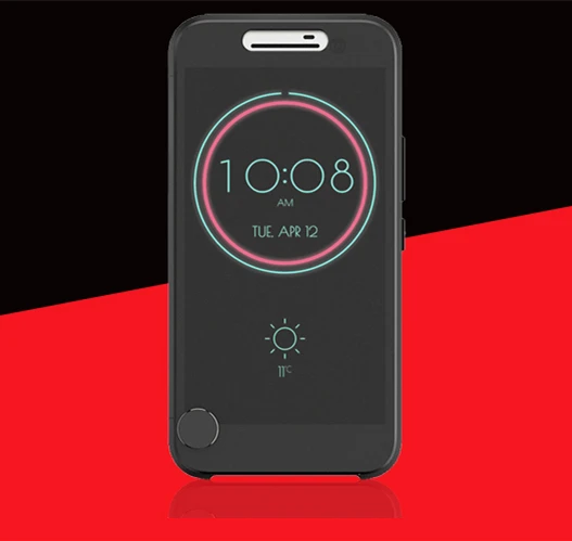 Тонкий Dot сумка Smart Auto Sleep Wake с окном для просмотра мягкий силиконовый