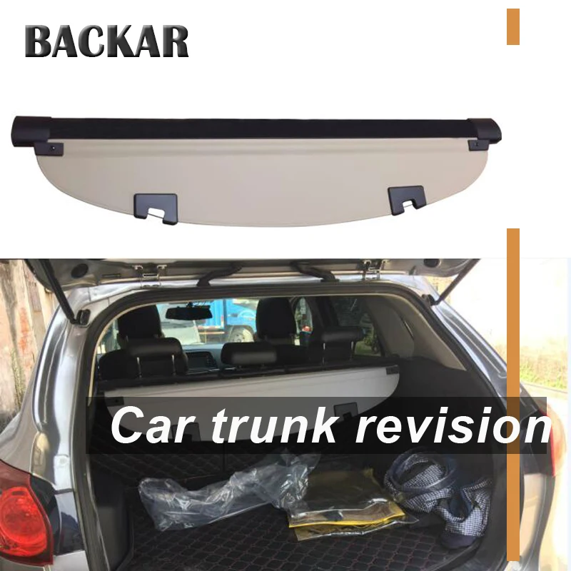 Задняя Крышка багажника автомобиля Backar черный защитный козырек для Mazda CX 5 2013 2014