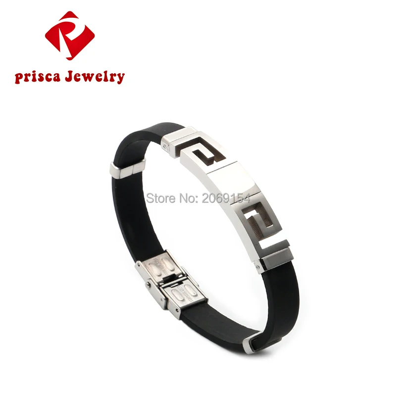 Мужской ювелирный браслет титановый из нержавеющей стали сплав модные ювелирные