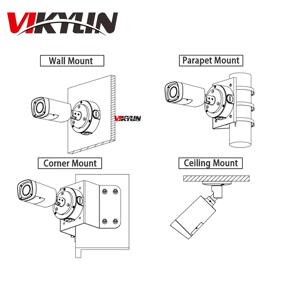 Vikylin IPC HFW4431R Z 4MP Ночная ip камера 2 7 ~ 12 мм VF объектив с переменным фокусным