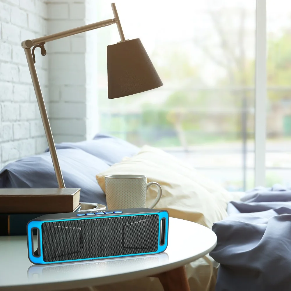 Автомобильная bluetooth Колонка VeFly портативная музыкальная колонка с mp3