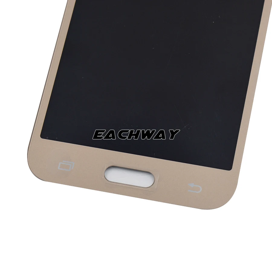 AMOLED ЖК-дисплей для samsung Galaxy J2 J200 J200F J200H J200Y ЖК-дисплей кодирующий преобразователь сенсорного экрана в сборе черный/белый/золотой