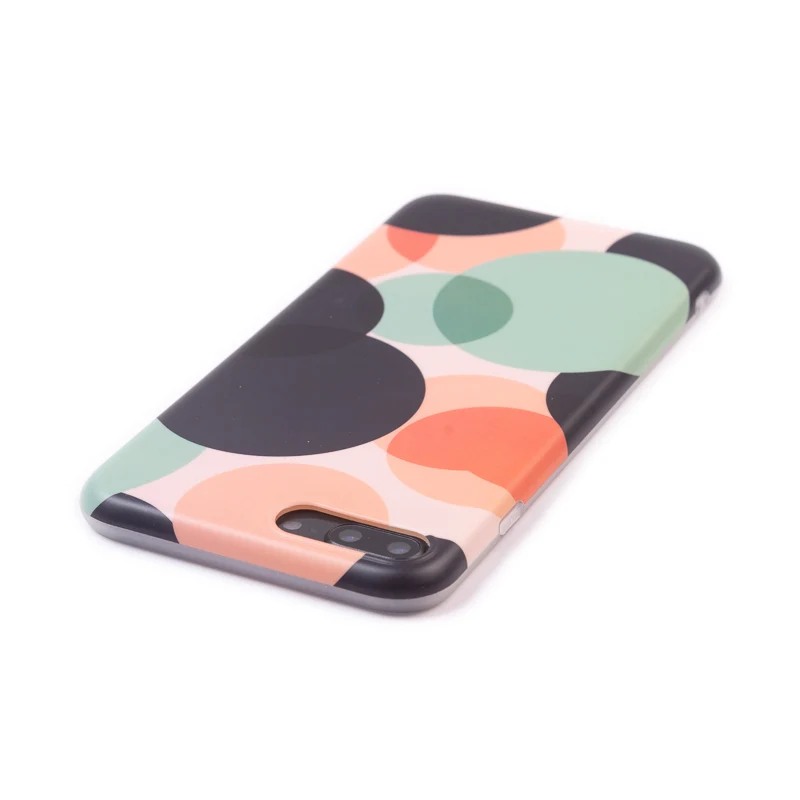 Luxury Brand Matte IMD Soft Silicone Cover for iPhone case 7 Plus 8 XR X 10 XS Max 6 6S Cute Cartoon Simple Spot Kawaii Coque |