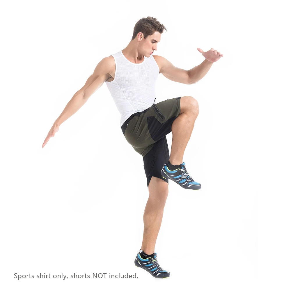 Мужская спортивная майка Ультралегкая Спортивная Базовая для велоспорта без