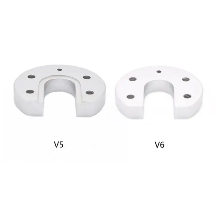 1 шт. коссель Reprap для E3D V5 V6 Горячий Конец Алюминиевый сплав Groove Mount Horse Hoof CNC 3D