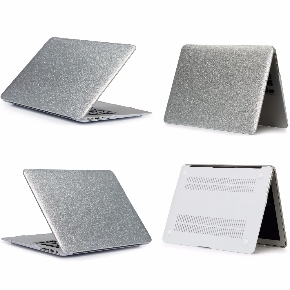 Сияющий блеск Прочный чехол для ноутбука MacBook Pro retina Air 11 12 13 3 15 mac New дюймов с