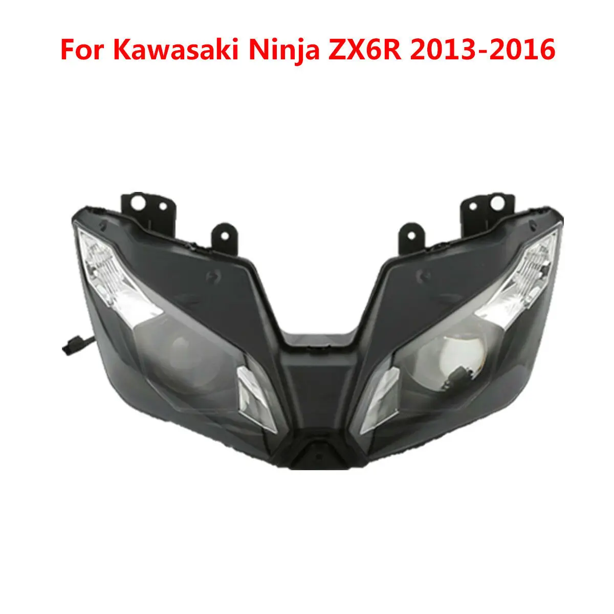 

Motorcycle Front Headlight Assembly For Kawasaki Ninja ZX6R 2005-2006 2007-2008 2009-2012 2013-2016