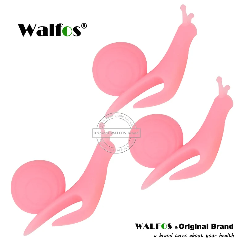 3 pieces pink WALFOS бренд 3 шприц кондитерский с разными насадками милый в форме улитки силиконовый пакетик для чая держатель чашка кружка подвесной инструмент чайные инструменты - Цвет: 3 pieces pink