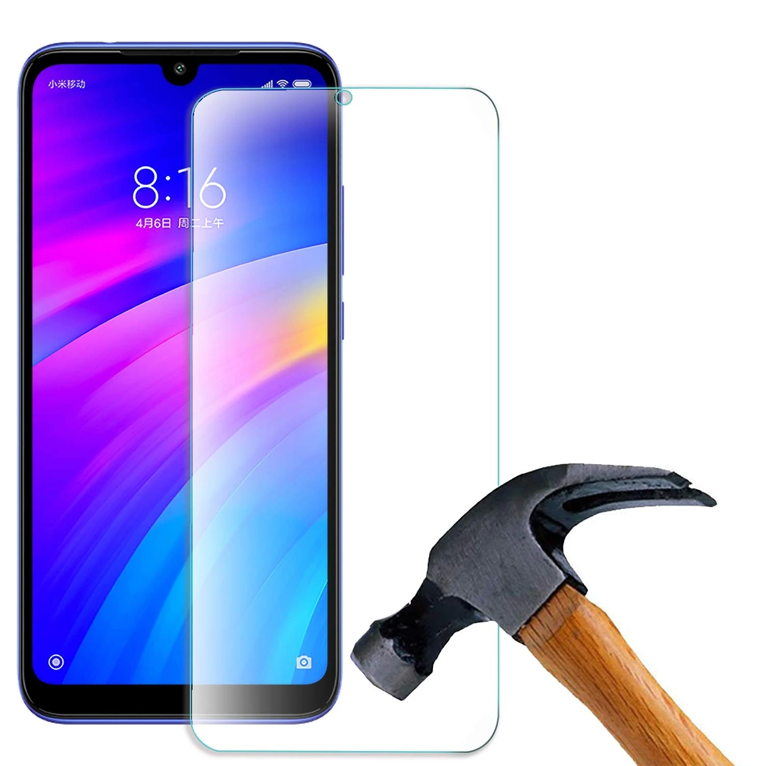 2.5D 9H закаленное стекло для Xiaomi Redmi 7 Защита экрана защитная пленка Redmi7 | Мобильные