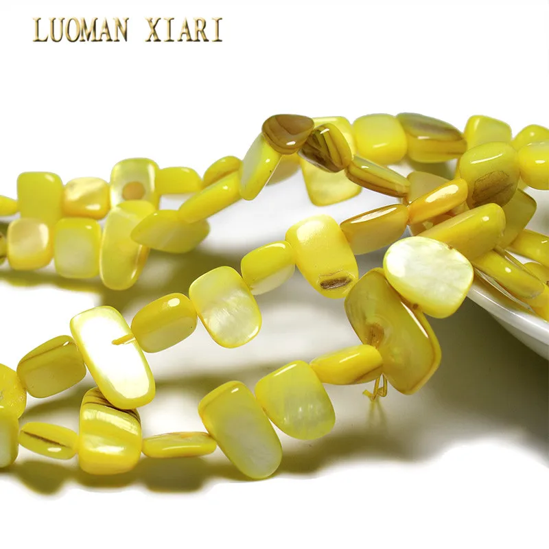 Оптовая продажа нестандартные окрашенные желтые натуральные ракушки диаметром 9