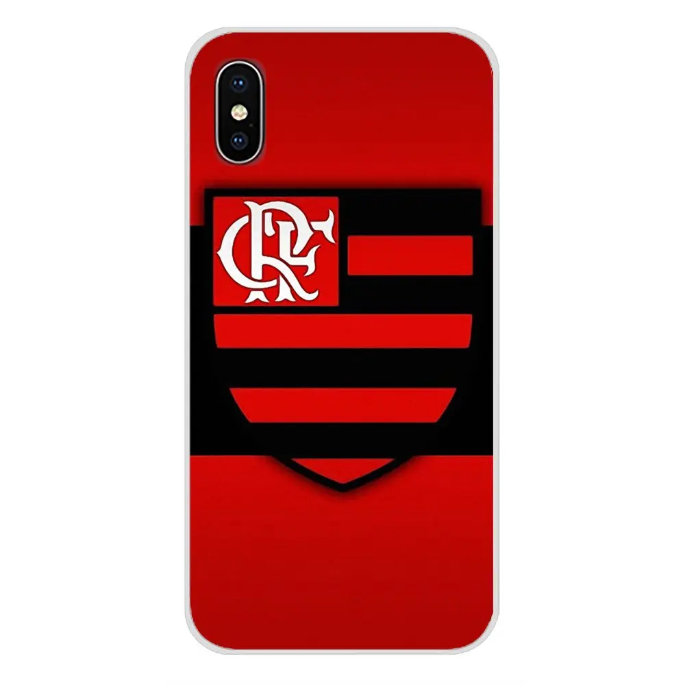 Прозрачный чехол из ТПУ для Xiaomi Redmi 4A S2 Note 3 3S 4 4X 5 Plus 6 7 6A Pro Pocophone F1 clube de regatas do flamengo с