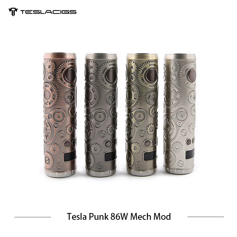 Электронная сигарета Tesla Punk 86W мех мод Teslacigs Max механический один 18650 Vape