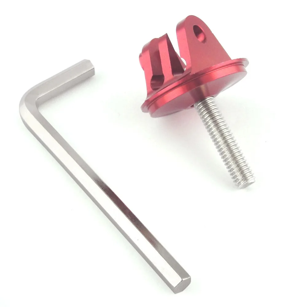 10 шт./лот красная Алюминиевая Подставка для горного велосипеда крепление