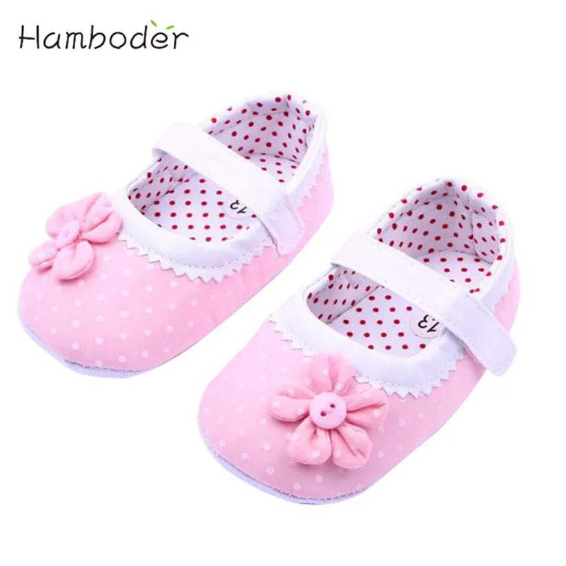 2017 Летняя обувь с волнистыми цветами для маленьких девочек из искусственной кожи