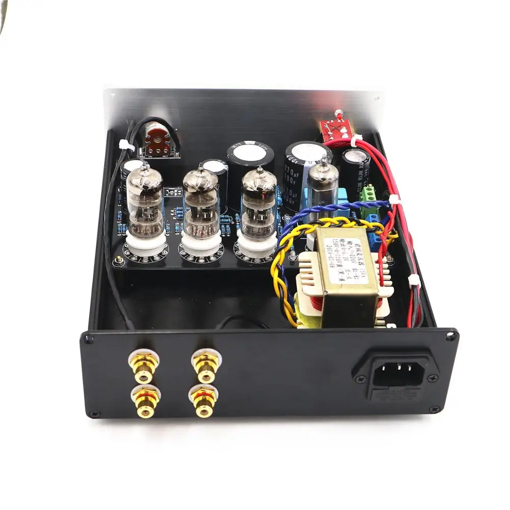 TIANCOOLKEI Marantz 7 звук очень хороший аудио стерео 6Z4 и 6N4 вакуумный ламповый предусилитель для HiFi аудио усилитель динамик