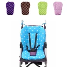 Новинка, толстые разноцветные для детской коляски подушки для детского сиденья