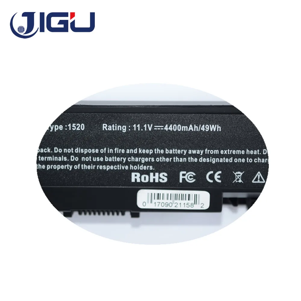 JIGU Аккумулятор для ноутбука Dell Vostro 1500 1700 Inspiron 1520 1521 1720 1721 GK479 GR995 KG479 NR222 NR239 TM980 FK890 |