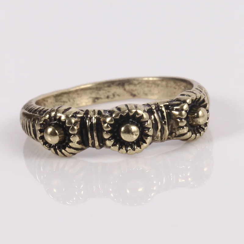SHOWTRUE Перевозка груза падения 7 шт./компл. женский Античная бронза кольцо Jewelry