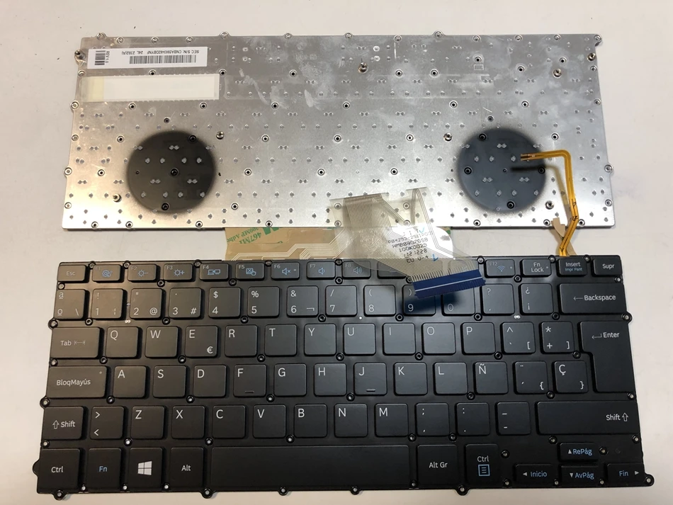 Клавиатура для ноутбука с подсветкой SAMSUNG 900X3B 900X3C NP900X3B NP900X3C WB KR SP FR