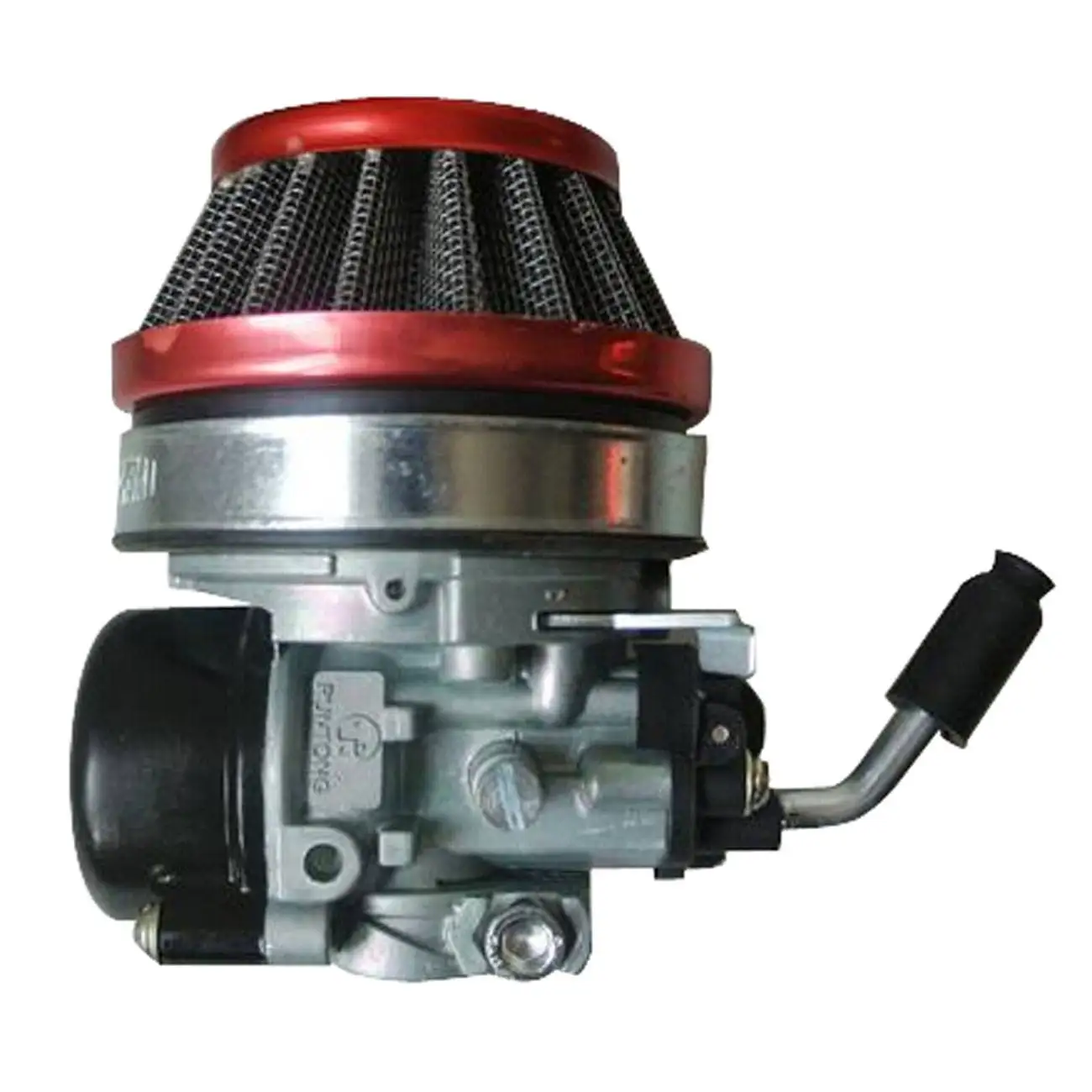 Красный CNC крышка головки цилиндра и масляный бак Petcock подходит для 66/80cc