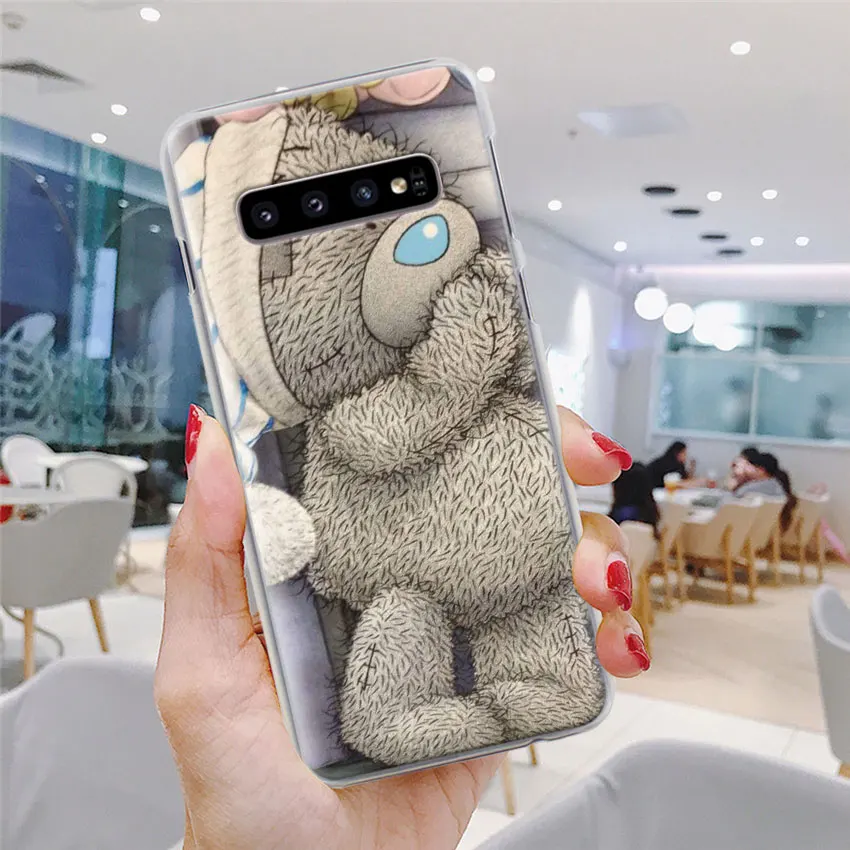 Tatty Teddy Bear Me To You чехол для телефона для samsung Galaxy S10e S10 Plus S7 S8 S9 Plus Note 8 9 M10 M20 M30 жесткий чехол