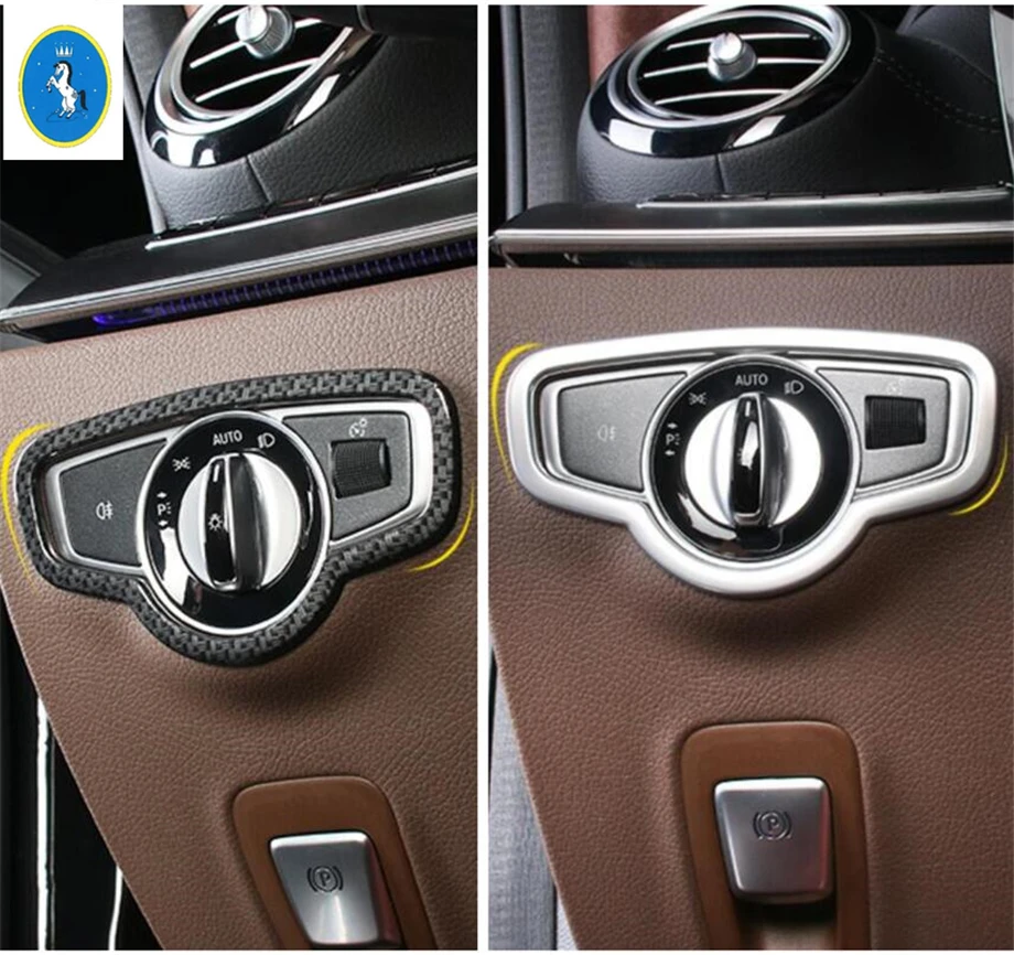 Yimaautotrims авто аксессуары фары лампа кнопка включения рамка Крышка отделка