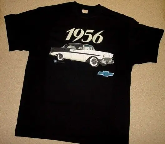Футболка &quotChevy 1956 Bel Air Chevrolet&quot auch als Damen Girli Shirt NEU|Мужские футболки| |
