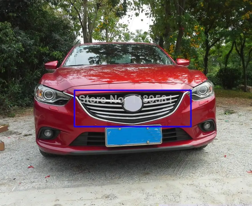 Передняя решетка из АБС хрома для Mazda 6 M6 Atenza 2014 2015 2016|chrome front grille|chrome grillabs chrome |